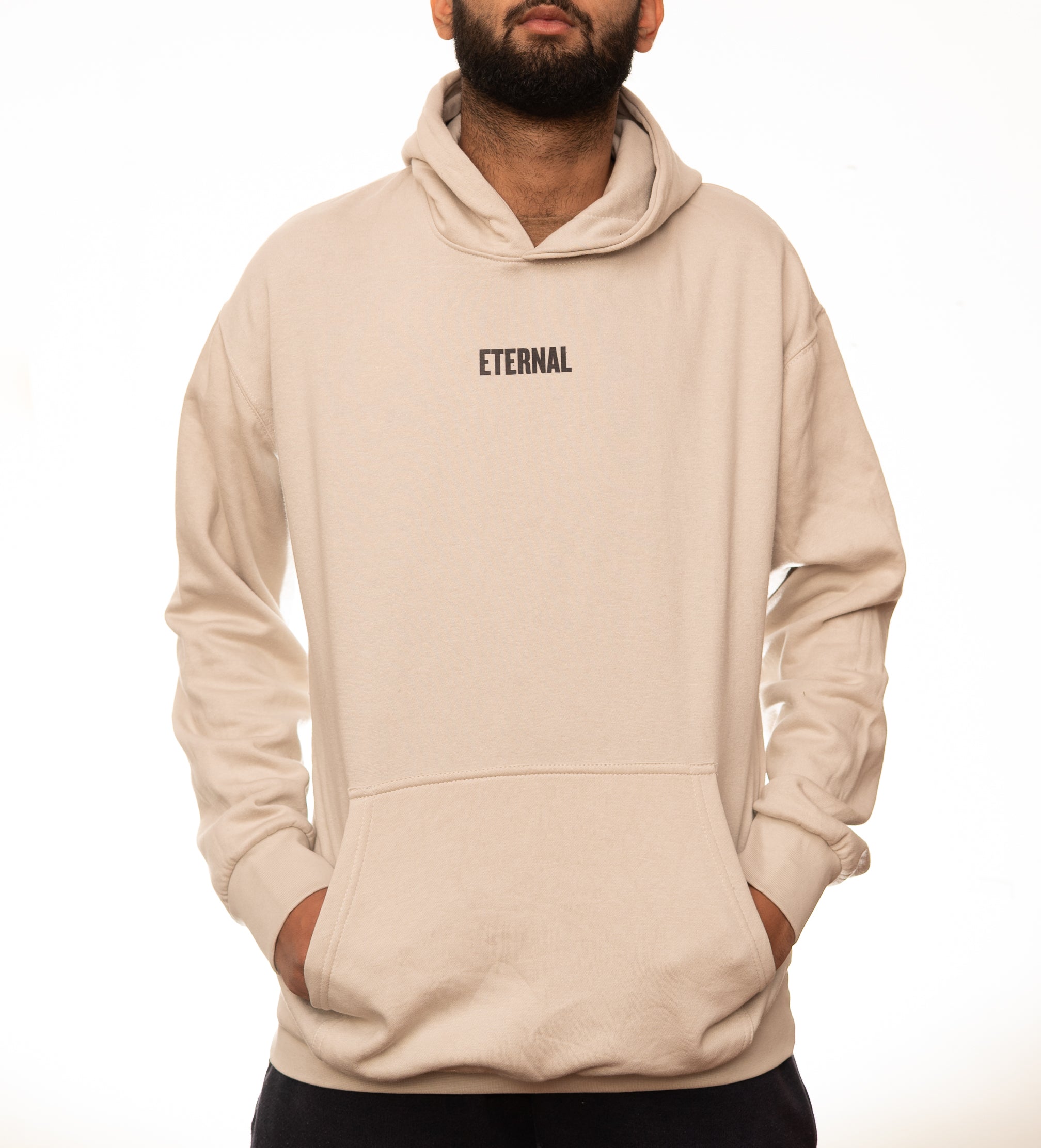 Beige hoodie